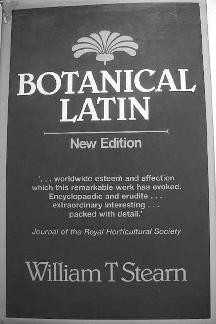 Stearn 1983, Botanical Latin
